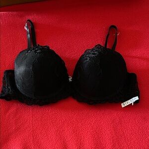 Juicy Couture Black Lace Bra